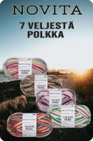 Novita 7 Veljest Polkka Sockenwolle