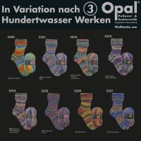 Opal Hundertwasser 3 Sockenwolle