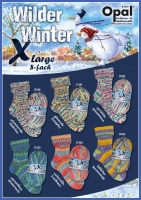 Opal XLarge Wilder Winter Sockenwolle 8f