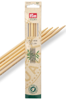 Prym Strumpfstricknadeln Bambus 20cm