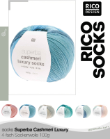 Rico Sockenwolle Cashmeri Luxury Socks