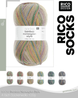 Rico Sockenwolle Superba Bamboo Norwegian