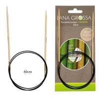 Rundstricknadeln Bambus 60cm Lana Grossa