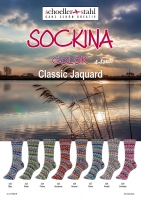 Sockina Classic Jaquard Schoeller Stahl