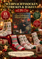 Weihnachtssocken stricken & h�keln